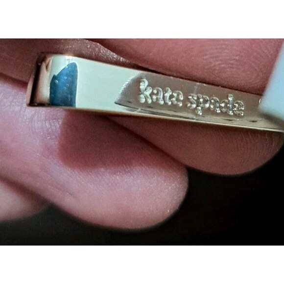 Kate Spade Rainbow Medium Market Tote Linen Canvas & Leather - Picture 15 of 16